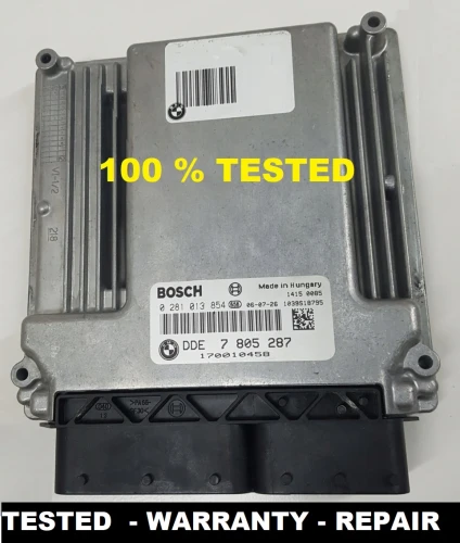 7805287 0281013854 sterownik silnika BMW 3.0 Diesel DDE7805287 335d / X3