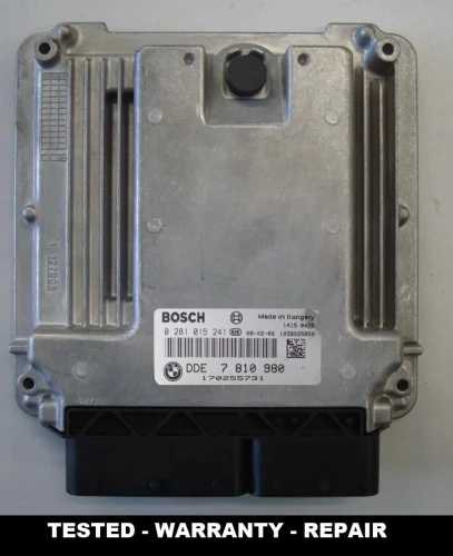 7810980 0281015241 sterownik silnika BMW 3.0 Diesel DDE7810980 X5 E70 / X6 E71