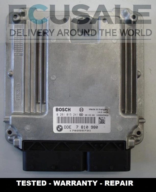 BMW X5 E70 X6 E71 3.0D ECU DDE7810980 0281015241 centralina do motor