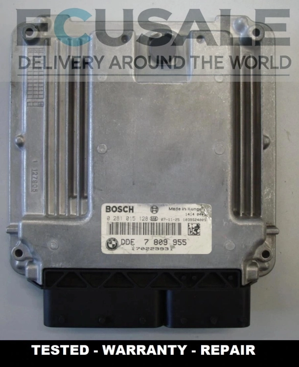 testata ecu BMW 0281015128 7809955 DDE7809955 centralina