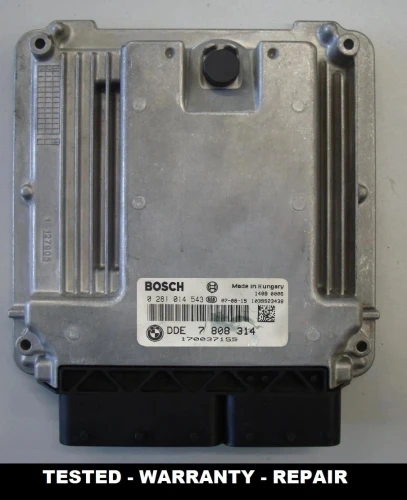 7808314 0281014543 engine control unit BMW 3.0 Diesel DDE7808314 E60 / E61 / X5 E70 / X6 E71