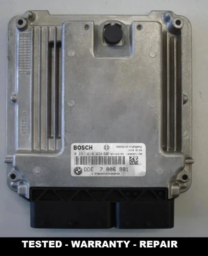 7806981 0281014438 engine control unit BMW 3.0 Diesel DDE7806981 E60 / E61 / X5 E70 / X6 E71