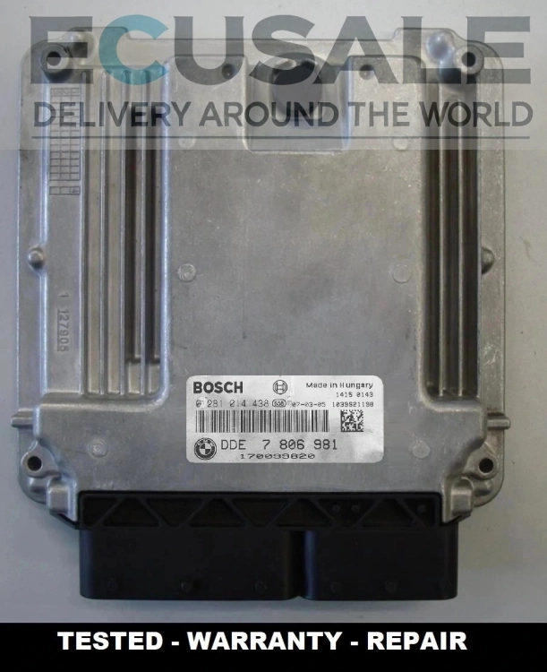 ecu Bosch 0281014438 DDE7806981 BMW Centralita