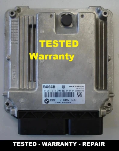 7805586 0281014206 engine control unit BMW 3.0 Diesel DDE7805586 E60 / E61 / X5 E70 / X6 E71
