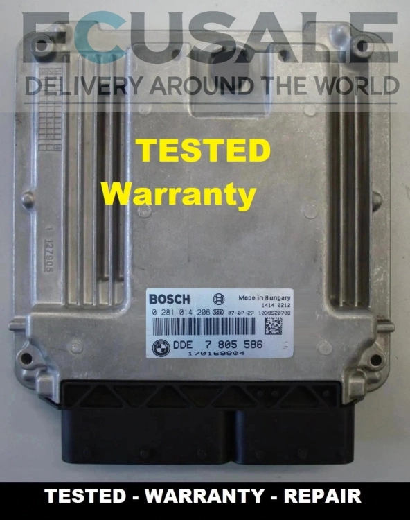 ECU Bosch 0281014206 / 7805586 – sterownik silnika BMW X5 E70 3.0 Diesel