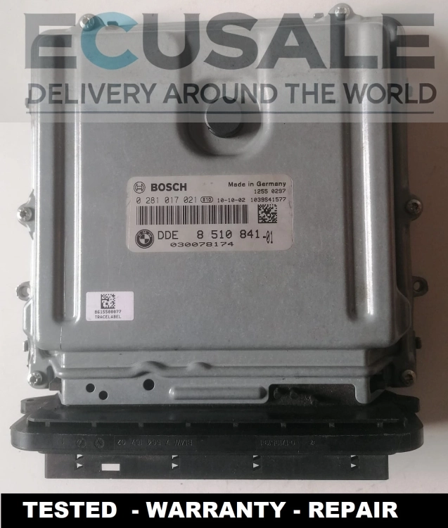 Sterownik silnika BMW 3.0D DDE8510841 Bosch 0281017021 8510841