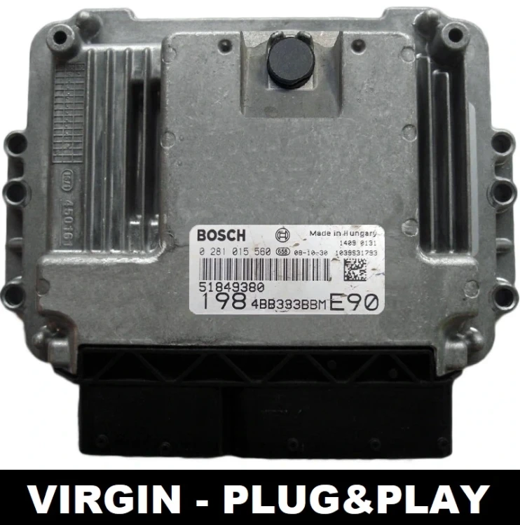 51849380 0281015560 Bosch engine control unit Fiat Bravo 1.6 Multijet