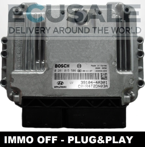 centralina motore Bosch EDC16C39 0281015506 39104-4A301 KIA Sportage 2.0 CRDi IMMO OFF
