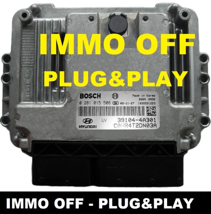 Komputer silnika ECU 0281015506 / 39104-4A301 KIA Sportage Hyundai Tucson 2.0 CRDi – Plug and Play