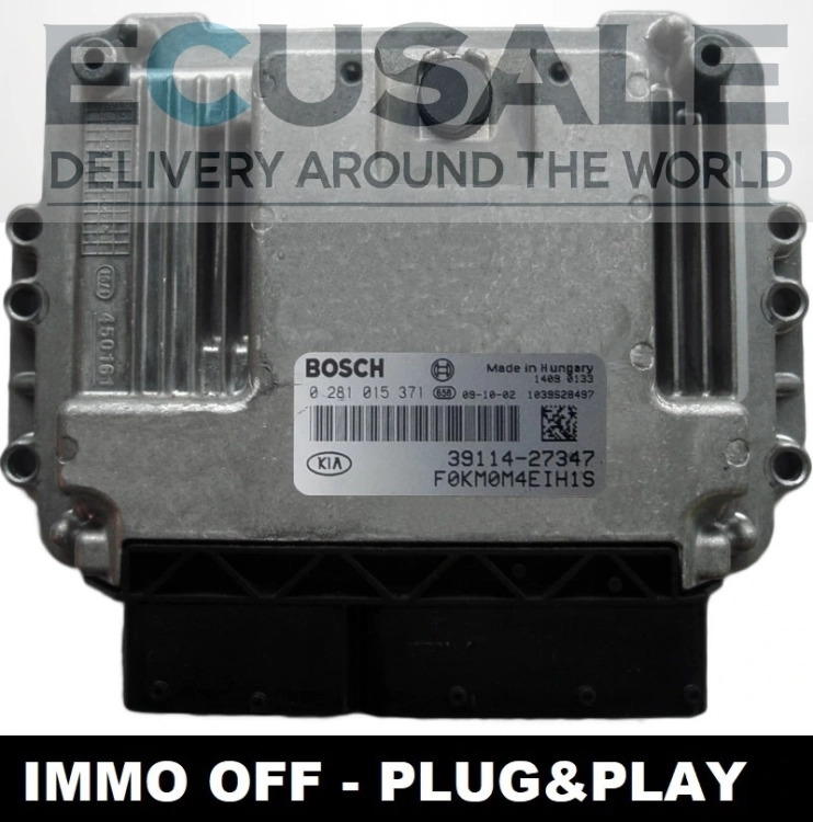 IMMO OFF steuergerät KIA SPORTAGE 2.0 CRDi 0281015371 39114-27347