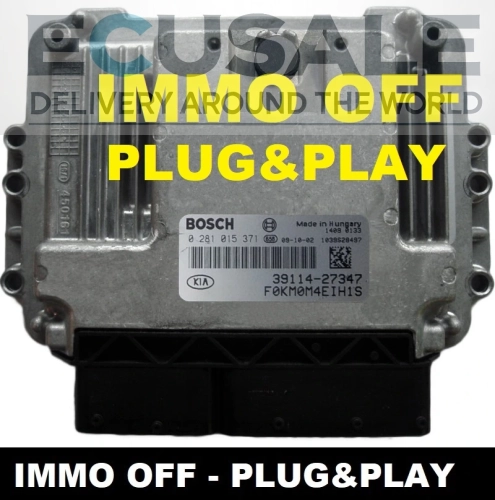 IMMO OFF STEROWNIK SILNIKA KIA SPORTAGE 2.0 CRDi 0281015371 3911427347