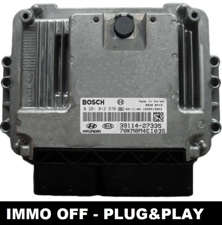 Komputer silnika ECU 0281012970 / 39114-27335 KIA Sportage Hyundai Tucson 2.0 CRDi – Plug and Play