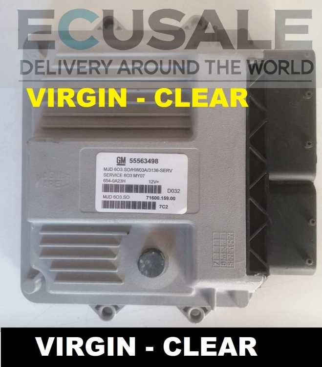 centralina do motor Opel Corsa D 1.3 MJD603.S03 55563498