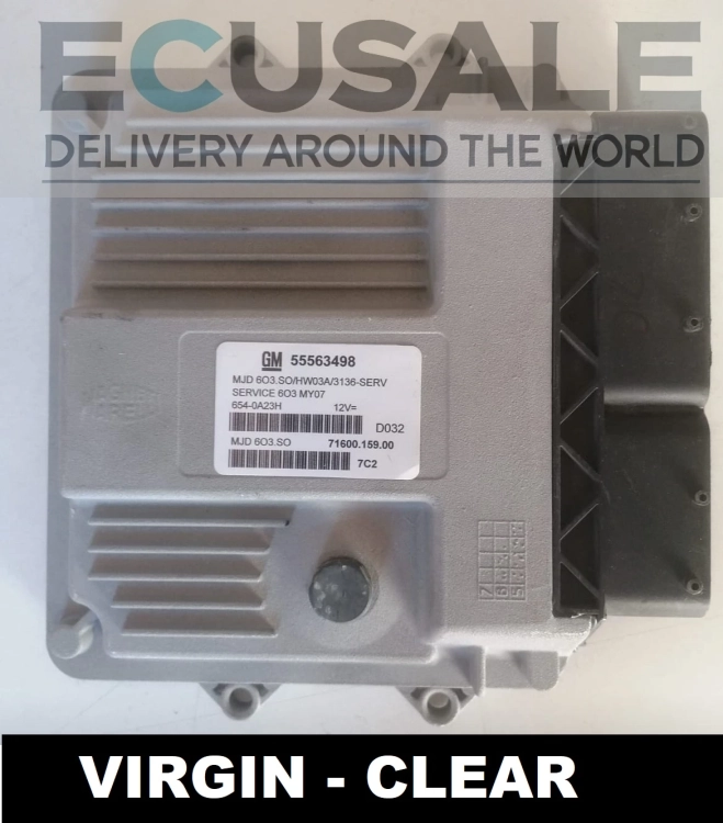 55563498 – renovado centralina do motor Opel Corsa D 1.3 MJD603.S03