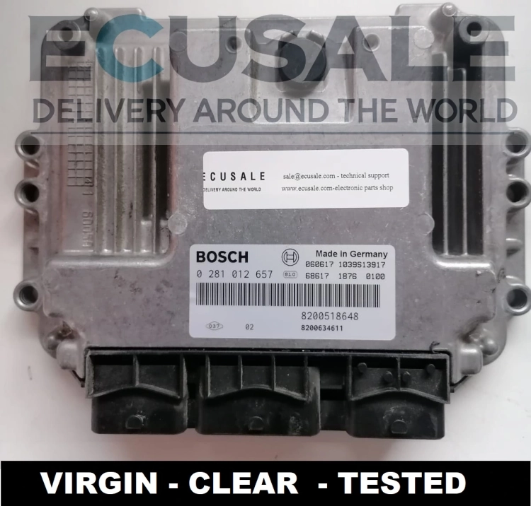 ECU 0281012657 8200518648 GRAND VITARA 1.9 centralina do motor