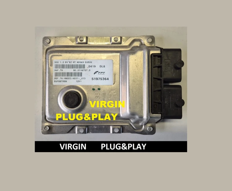 51975364 9GF.T6 Fiat 500 1.2 8V engine control unit – additional view