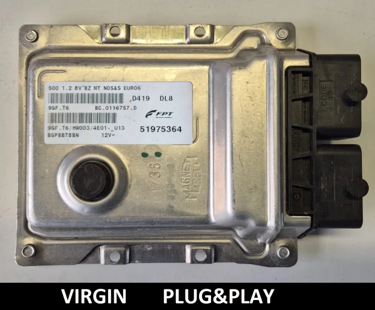 51975364 9GF.T6 Fiat 500 1.2 8V engine control unit