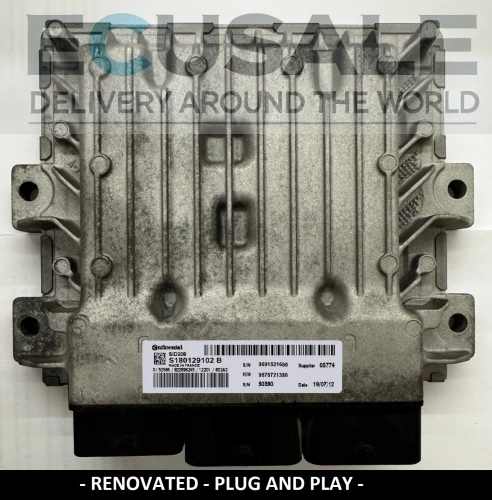 Centralita de motor SID208 S180129102B 9676721380 9691521680