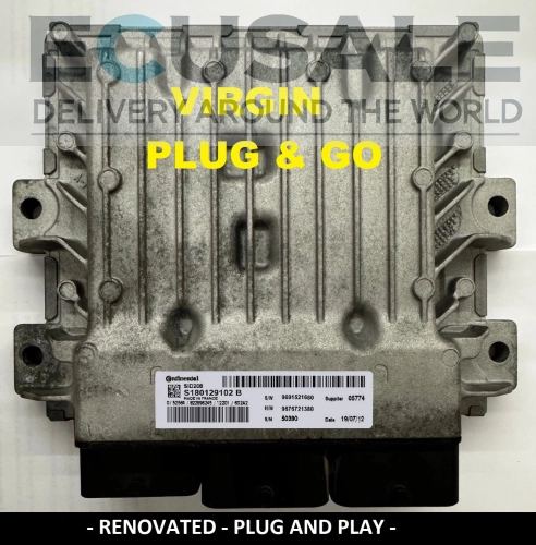 centralina motore Fiat Ducato Peugeot Boxer Citroën Jumper 2.2 HDi SID208 VIRGIN Plug&amp;amp;amp;Play