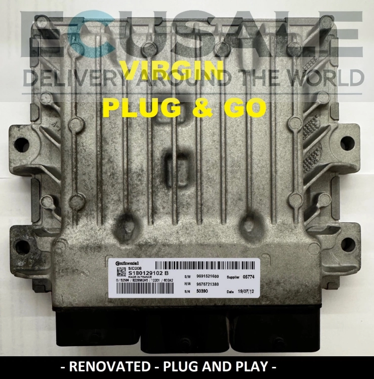 centralina do motor Fiat Ducato Peugeot Boxer Citroën Jumper 2.2 HDi SID208 VIRGIN Plug&amp;amp;amp;Play