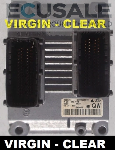 CENTRALITA DE MOTOR 0261208049 QW limpia ecu Opel Vectra C 3.2 V6 55351519