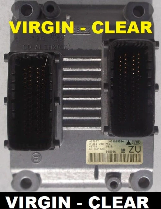 55557538 ZU 0261208743 engine control unit Bosch Opel Signum / Vectra C 3.2 V6 petrol Z32SE Virgin – additional view