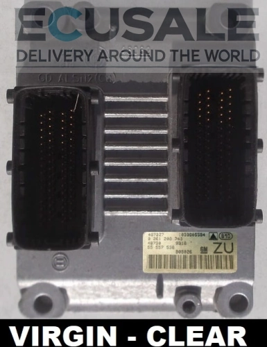 Czysty ECU 0261208743 ZU 55557538 do Opel Signum 3.2 V6 w trybie VIRGIN