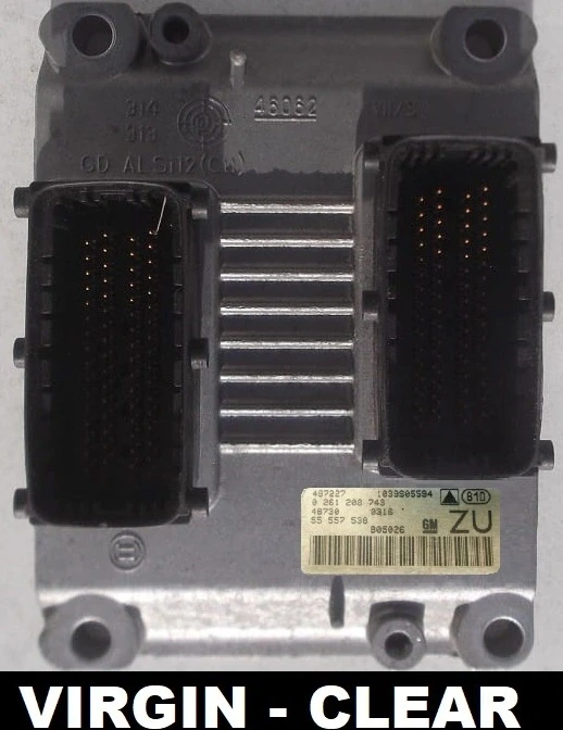 55557538 ZU 0261208743 engine control unit Bosch Opel Signum / Vectra C 3.2 V6 petrol Z32SE Virgin