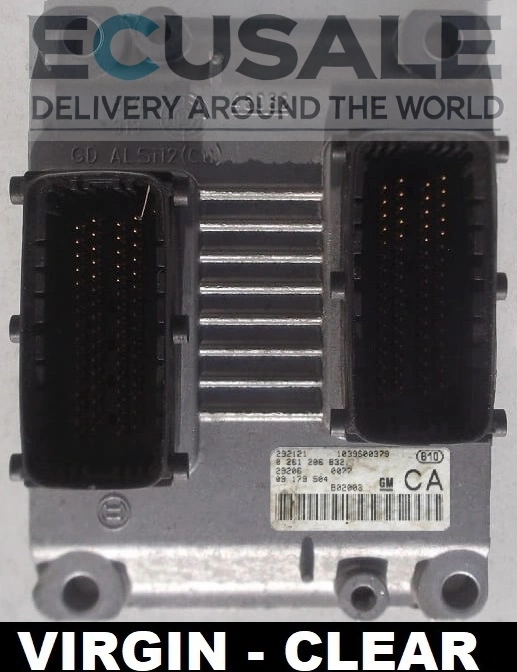 CENTRALINA DO MOTORE 0261206832 09179504 VIRGIN Opel Vectra C 3.2 V6 Z32SE