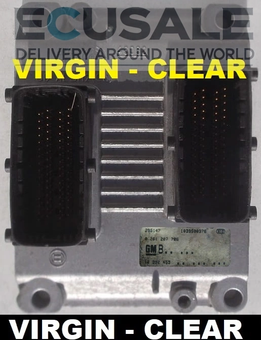 STEUERGERÄT 0261207706 12992453 VIRGIN Opel Vectra C 3.2 V6 Z32SE