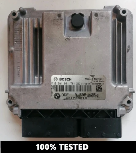 8585425 0281031781 sterownik silnika BMW 2.0 Diesel DDE8585425
