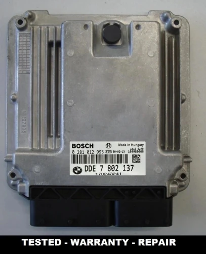 7802137 0281012995 centralina do motor BMW 3.0 Diesel DDE7802137 E60 / E61 / X5 E70 / X6 E71