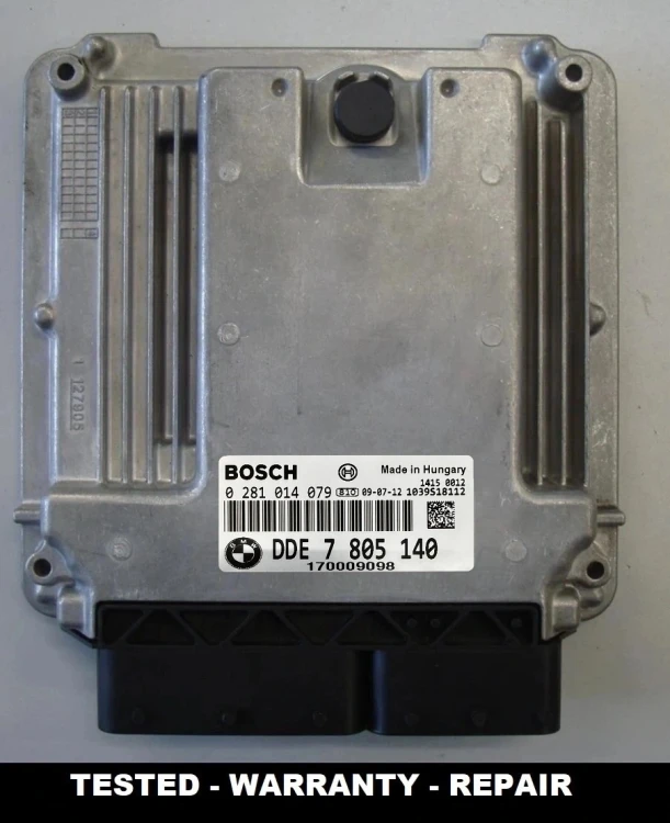 7805140 0281014079 sterownik silnika BMW 3.0 Diesel DDE7805140 E60 / E61 / X5 E70 / X6 E71