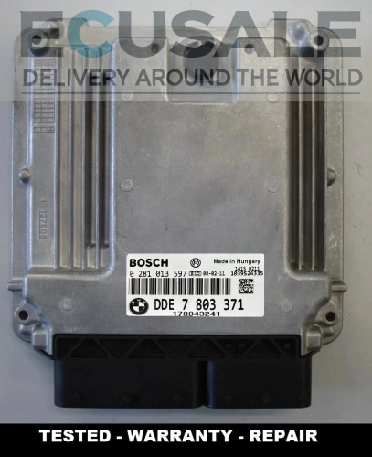BMW 0281013597 7803371 Centralita de motor 3.0D E60 E61 X5 X6