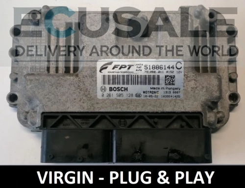 Centralita de motor Fiat Doblo 51886144 VIRGIN – Bosch 0261S05128