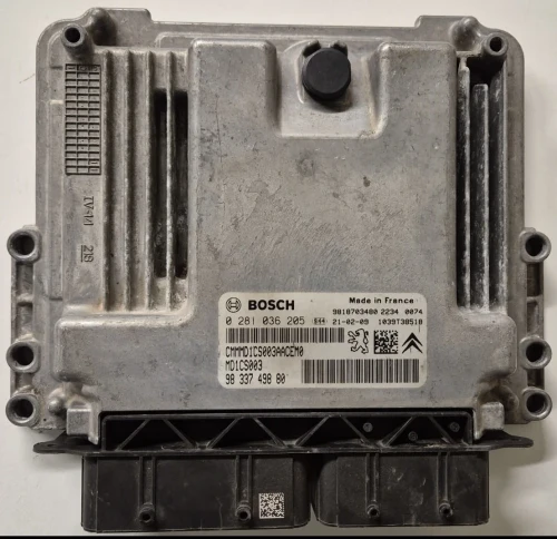 0281036205 9833749880 centralina do motor Bosch MD1CS003 Peugeot Citroën Opel