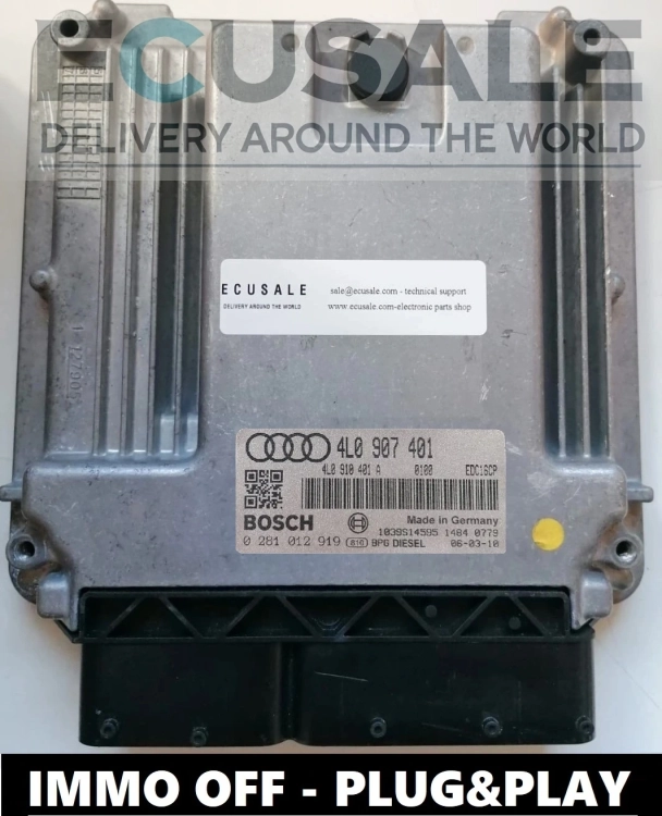 ecu 0281012919 audi q7 4l0907401