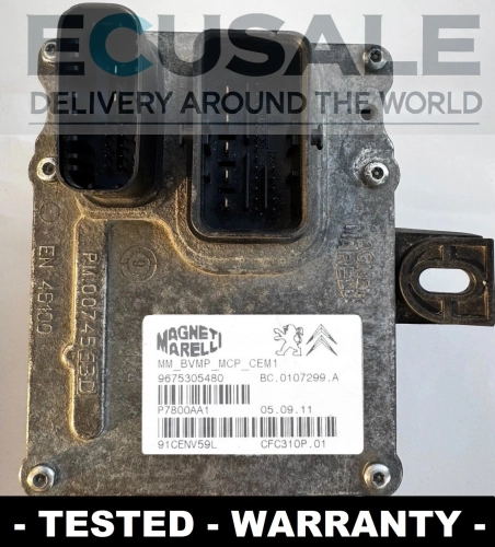 Centralita de caja de cambios automática 9675305480 CFC310P.01 Citroën Peugeot