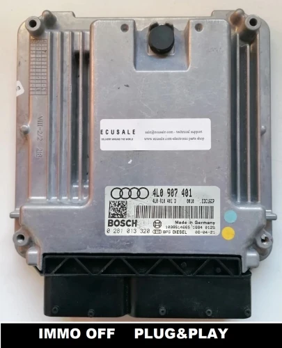 0281013320 4L0907401 centralina motore Bosch EDC16CP34 Audi Q7 3.0 TDI