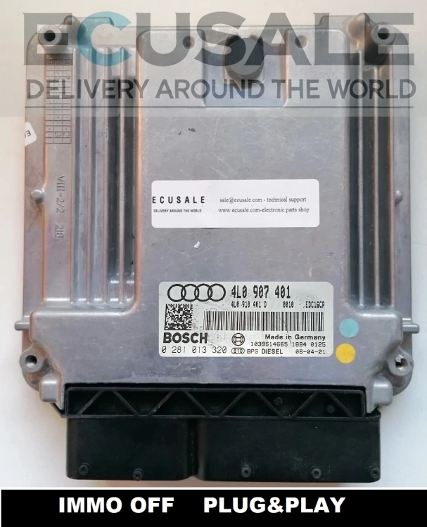 Centralina de motor Audi Q7 3.0 TDI 0281013320 IMMO OFF