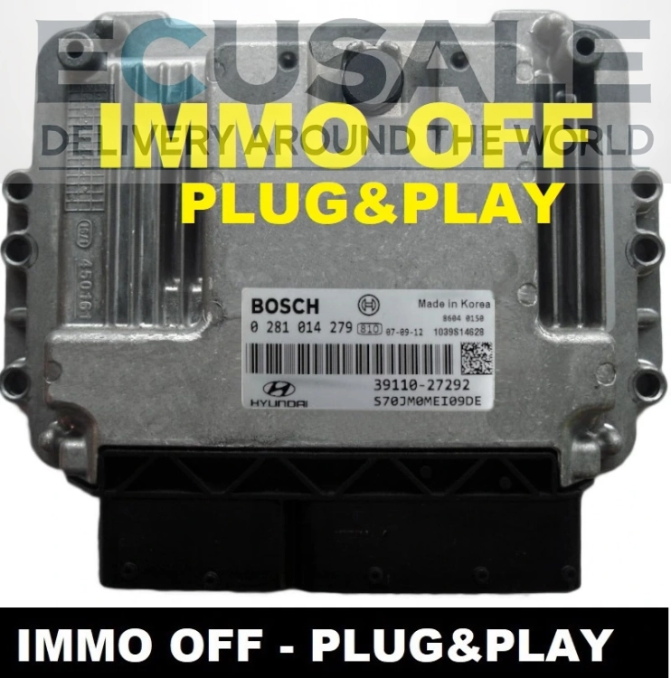 Motorsteuergerät Bosch 0281014279 (3911027292) nach IMMO-OFF-Modifikation, einbaufertig.