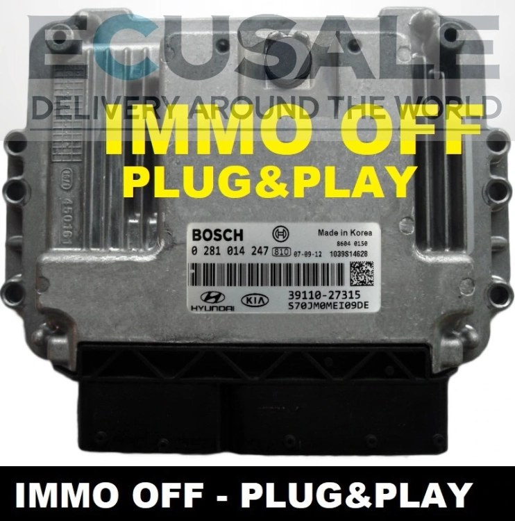 Sterownik silnika Bosch 0281014247 (3911027315) po modyfikacji IMMO OFF, gotowy do montażu.