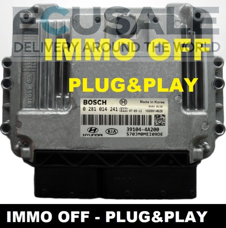 Sterownik silnika Bosch 0281014241 (391044A200) po modyfikacji IMMO OFF, gotowy do montażu.