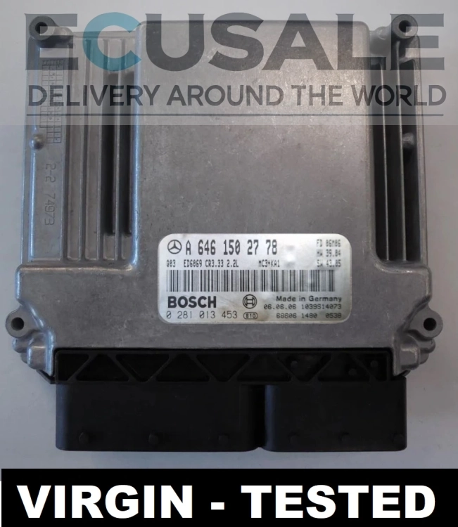 centralina do motor 0281013453 A6461502778 Mercedes Vito Viano 2.2 CDI VIRGIN