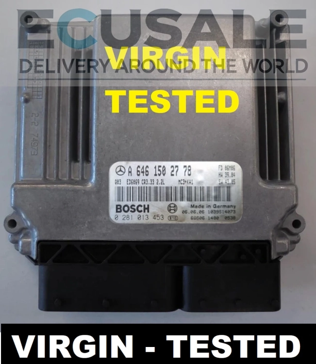 centralina motore Mercedes Vito Viano 2.2 CDI VIRGIN 0281013453 A6461502778