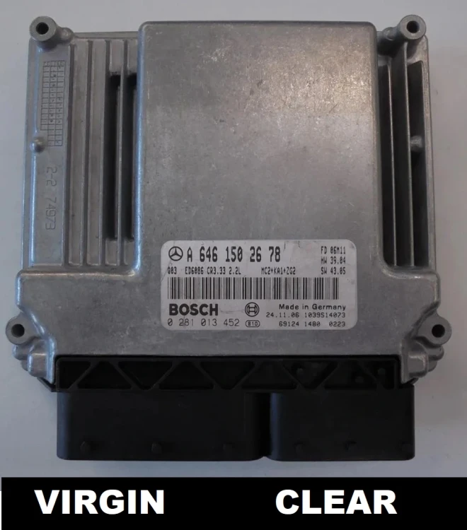 A6461502678 0281013452 engine ECU Mercedes-Benz 2.2 CDI OM646 Virgin Vito / Viano W639
