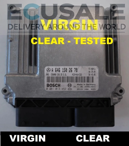 steuergerät Mercedes Vito Viano 2.2 CDI OM646 0281013452 A6461502678