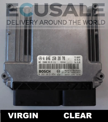 centralina do motor 0281013454 A6461502878 Mercedes Vito Viano 2.2 CDI VIRGIN