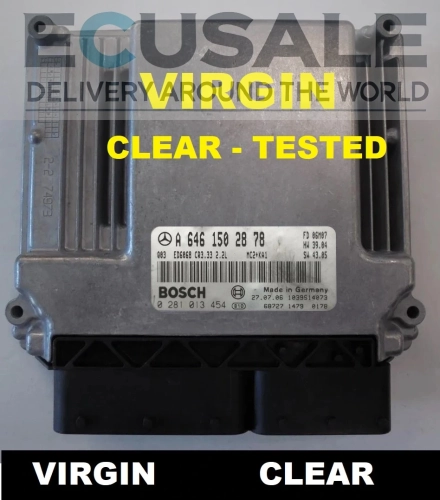 ECU Mercedes Vito Viano 2.2 CDI OM646 numer 0281013454 A6461502878