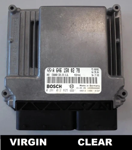 A6461500278 0281012825 engine ECU Mercedes-Benz 2.2 CDI OM646 Virgin Vito W639 111 CDI